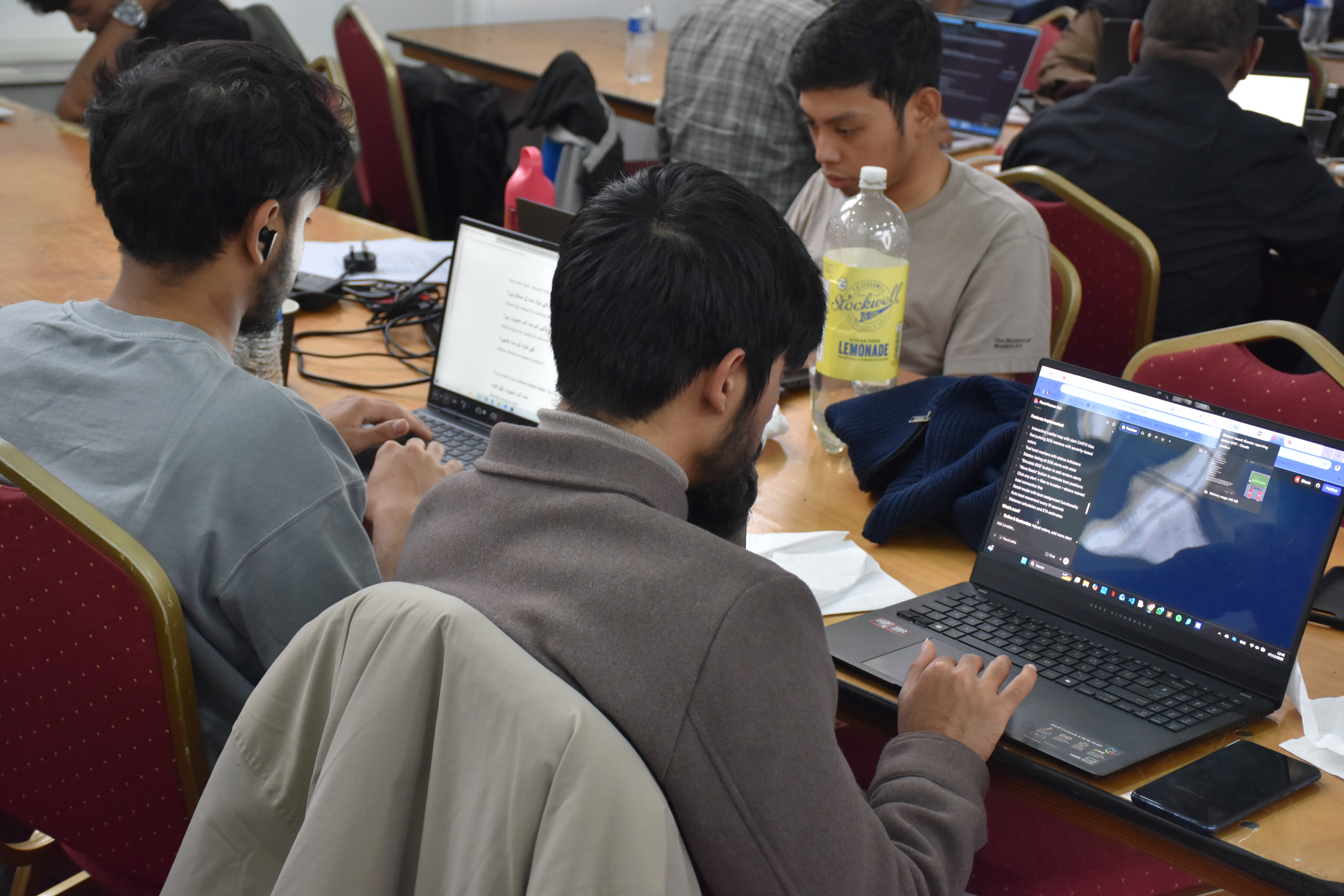 Hackathon participants
